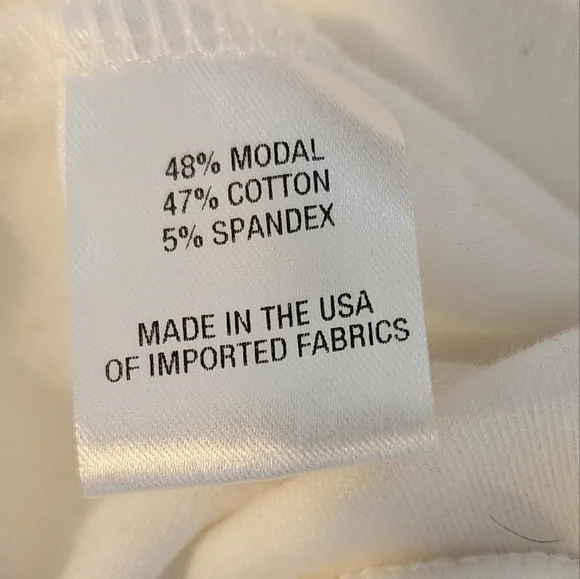 78 & Sunny White Crew Neck Sweatshirt Size Medium - Picture 7 of 7